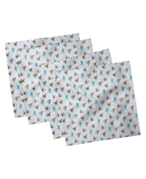 Ambesonne Winter Set of 4 Napkins 18