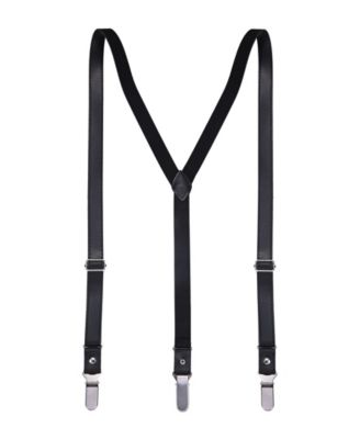 Men's Luster Y-Back Suspenders Bow Tie Set