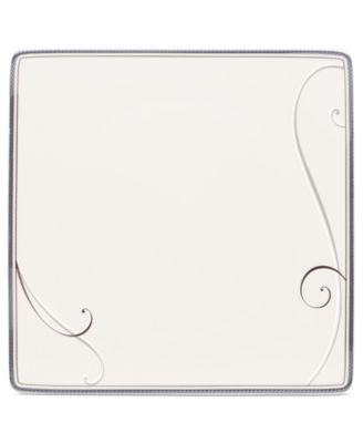 Noritake - Platinum Wave Square Salad Plate