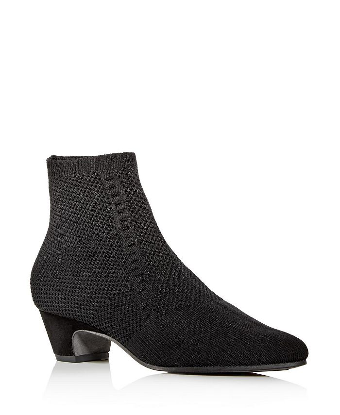 Eileen fisher purl stretch knit bootie discount