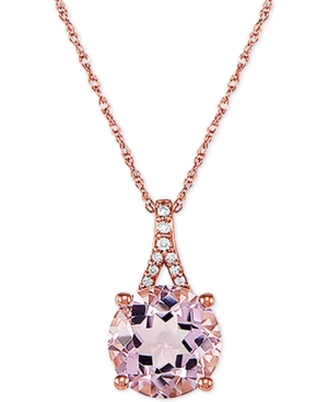 image of Pink Amethyst (2-1/2 ct. t.w.) and Diamond Accent 18