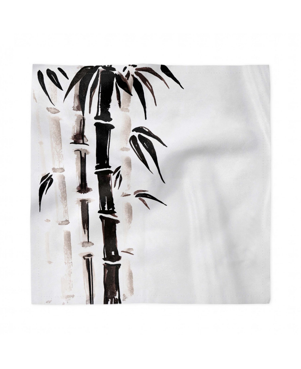 Ambesonne Bamboo Set of 4 Napkins, 18" x 18"