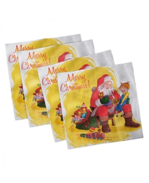 Ambesonne Christmas Set of 4 Napkins 18