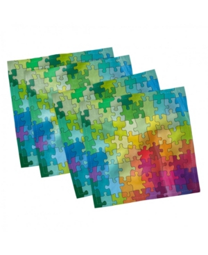Ambesonne Abstract Set of 4 Napkins 18
