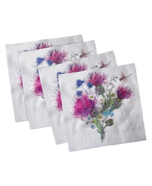 Ambesonne Dragonfly Set of 4 Napkins 18