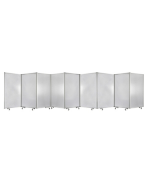 Screen Gems Commercial Residential Double-sided Wheeled 9 Panel Screen