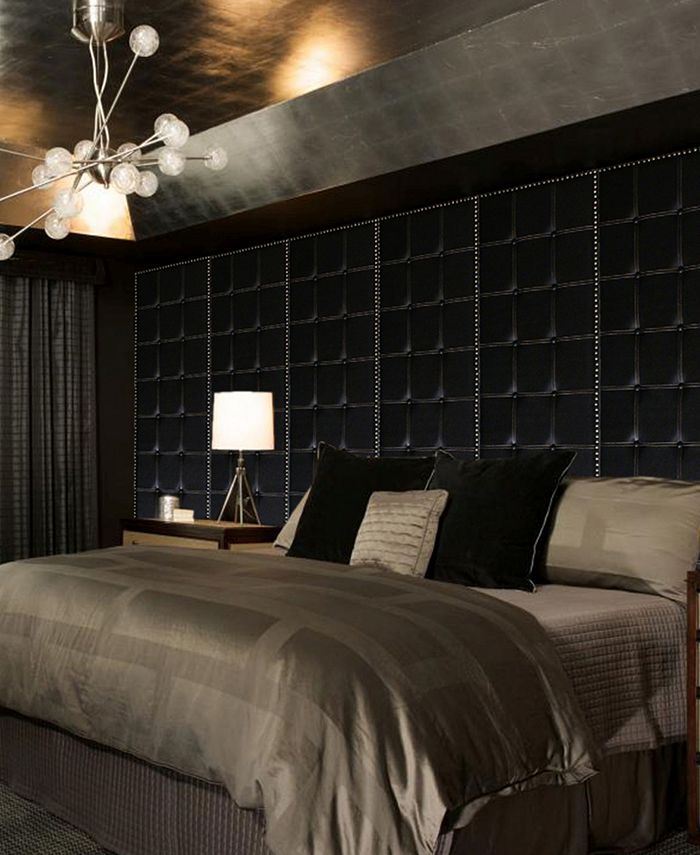 Screen Gems Amazing King Size Headboard Option 4 Panel 7' x 7' Brinkley