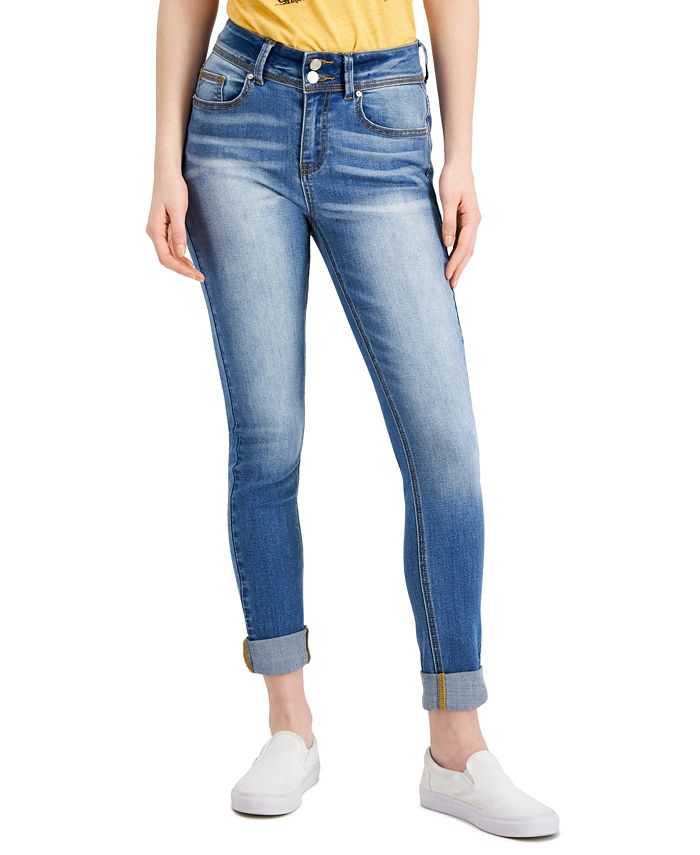 Indigo Rein Cuffed Skinny Jeans & Reviews - Jeans - Women - Macy's