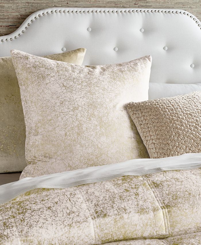 Michael Aram CLOSEOUT! Metallic Textured Coverlet King Quilt Macy's