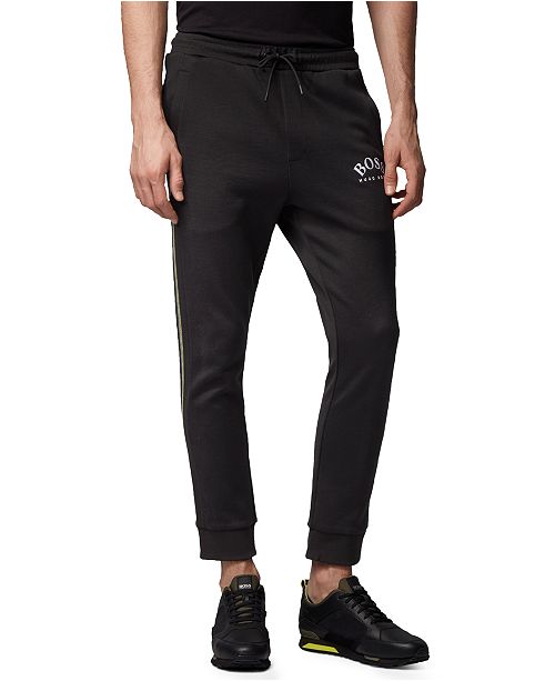 hugo boss hadiko joggers black