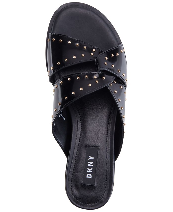 DKNY Women's Della Flat Sandals & Reviews - Sandals - Shoes - Macy's