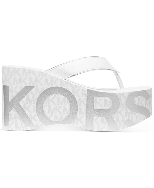 michael kors benny flip flop