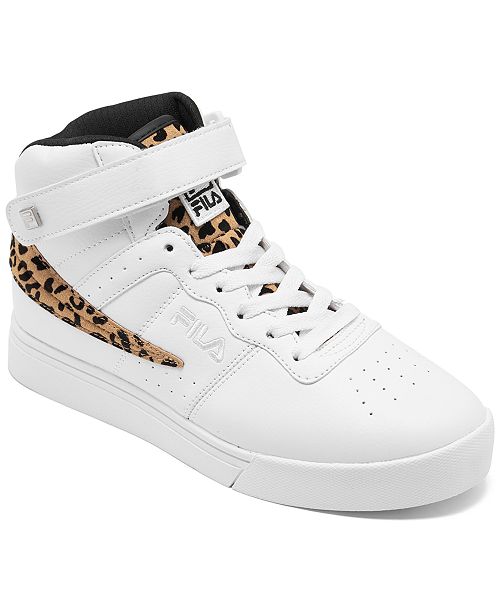 Fila Women S Vulc 13 Wild High Top Casual Sneakers From Finish