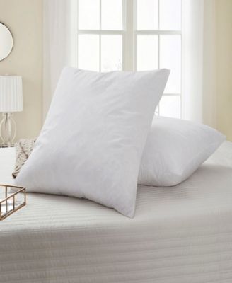 Feather Filled 2-Pack Pillow, European