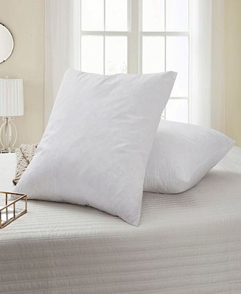 Serta - Feather Euro Square Pillow - 2 Pack