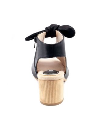 Women's Kimora Knot Detail Block Heel Dress Sandals
