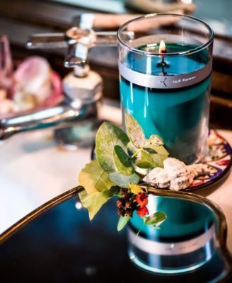 Ocean Petal Topped Candle, 6 oz