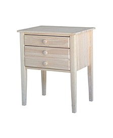 Accent Table with Drawers
