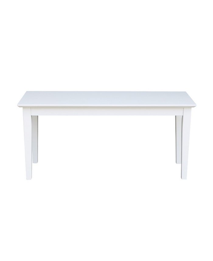International concepts sales shaker style bench