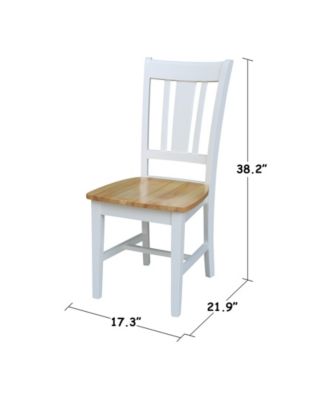 San Remo Splatback Chair, Set of 2