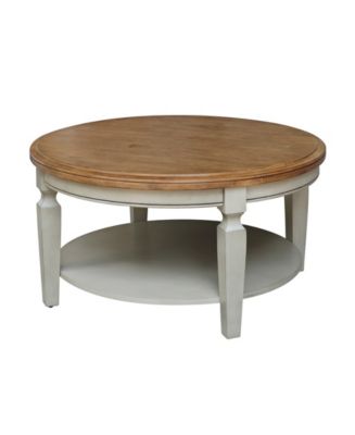 International Concepts Vista Round Coffee Table - Macy's