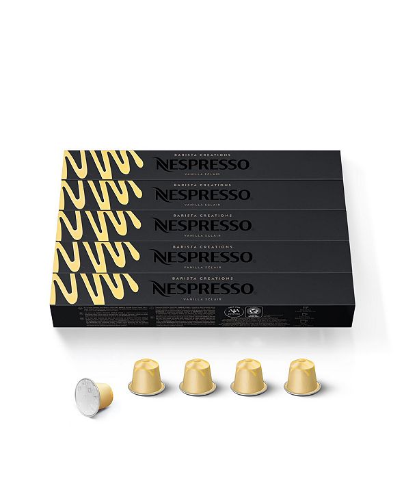 Nespresso Capsules OriginalLine, Vanilla Éclair, Mild ...