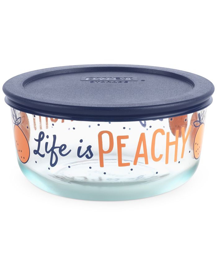 pyrex decorated food storage set