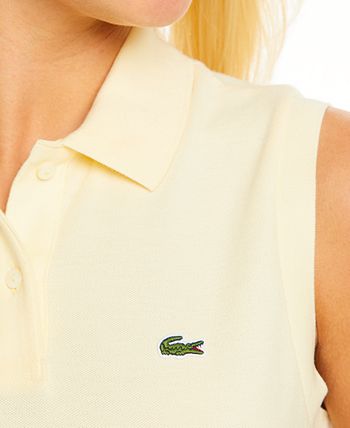 Lacoste Sleeveless Cotton Piqu Polo Dress Macy s