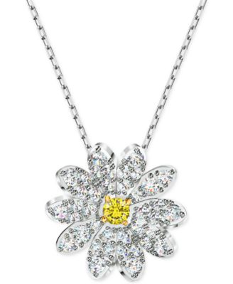 swarovski daisy necklace