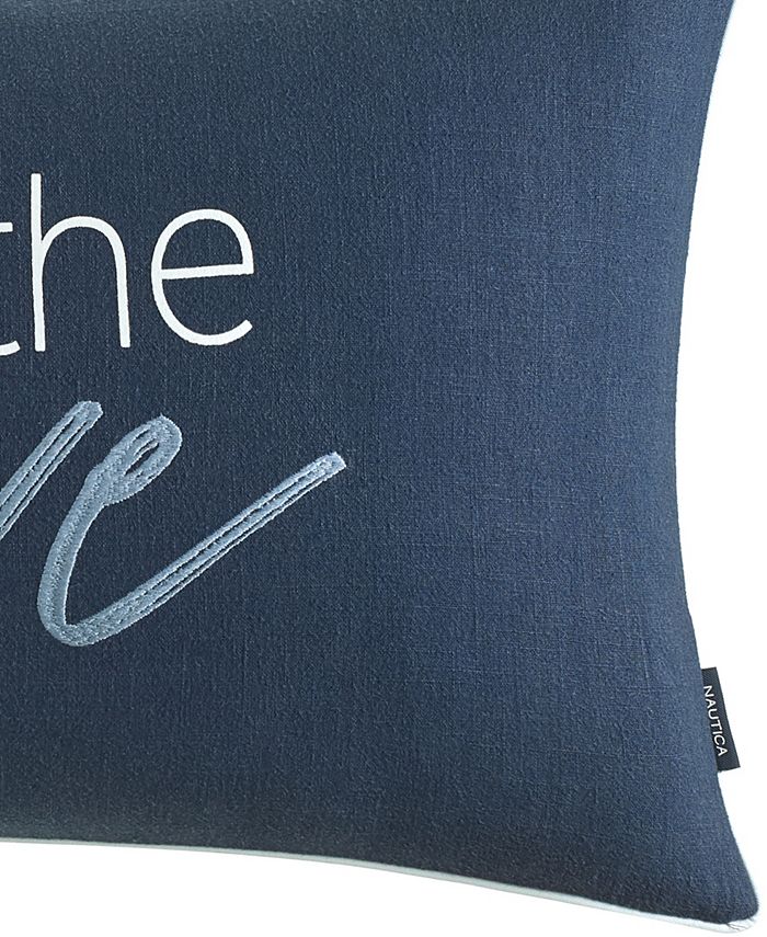 Nautica Catch The Wave 14" X 26" Throw Pillow Macy's