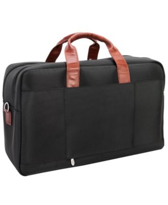 Wellington 21" Two-Tone Dual-Compartment Laptop Tablet Carry-All Duffel