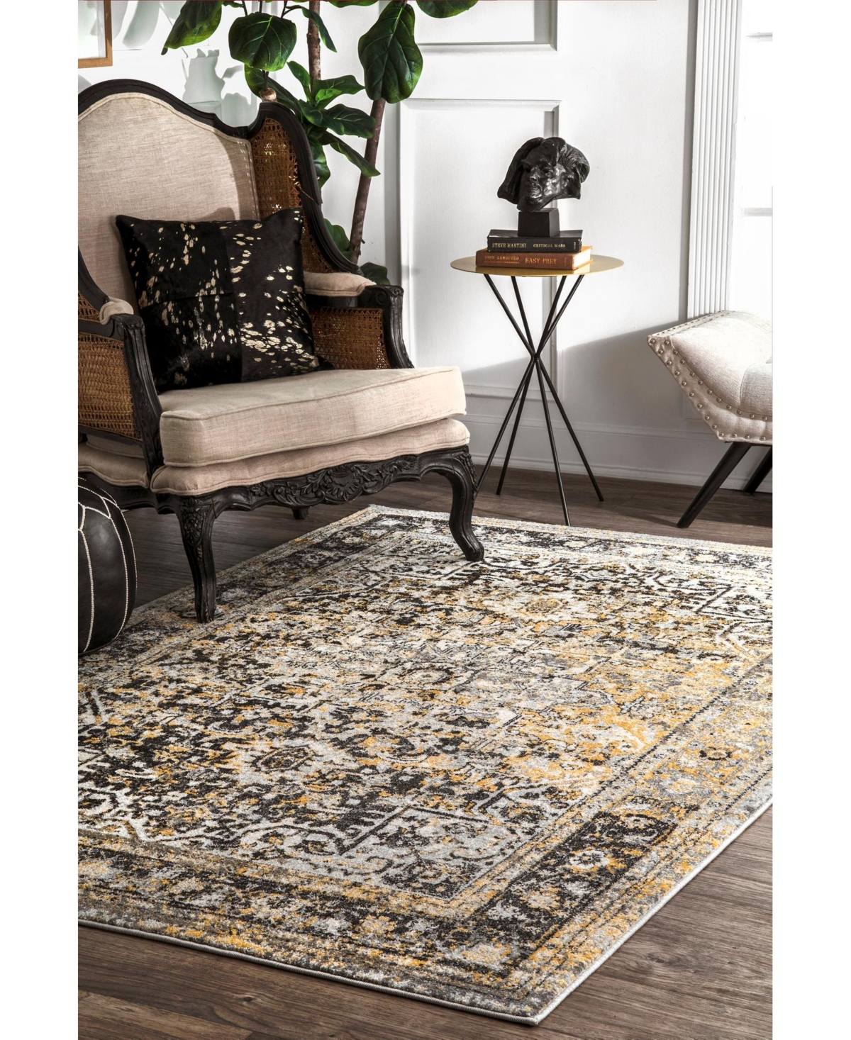 nuLoom Bodrum Persian Vintage-Inspired Raylene Area Rug