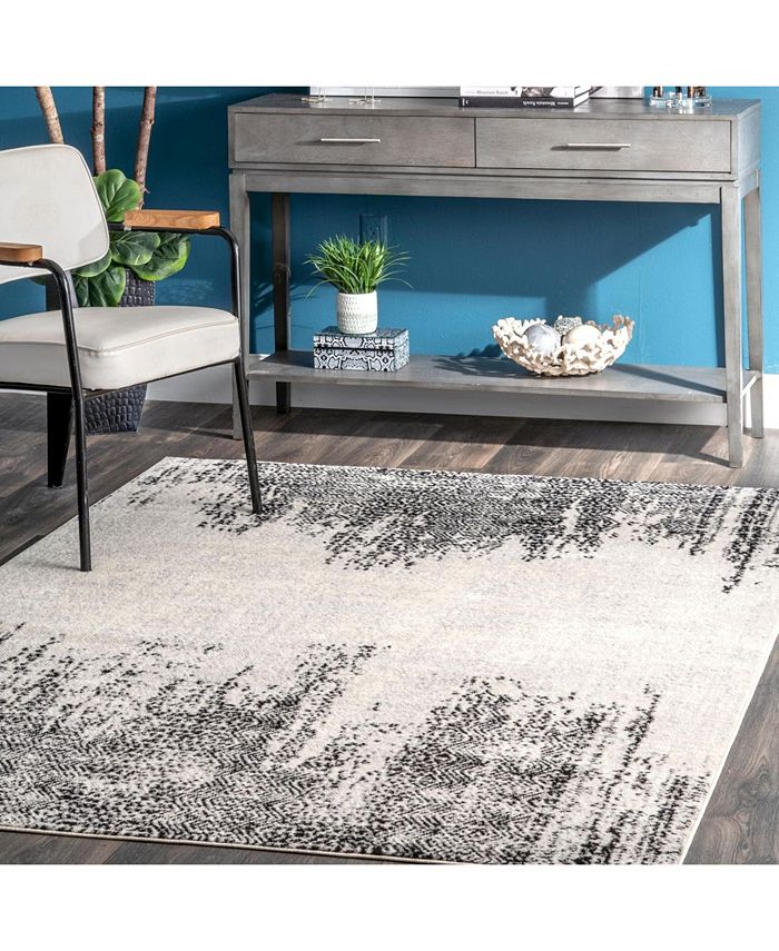 nuLoom Creek VintageInspired Atarah Gray 5' x 8' Area Rug Macy's