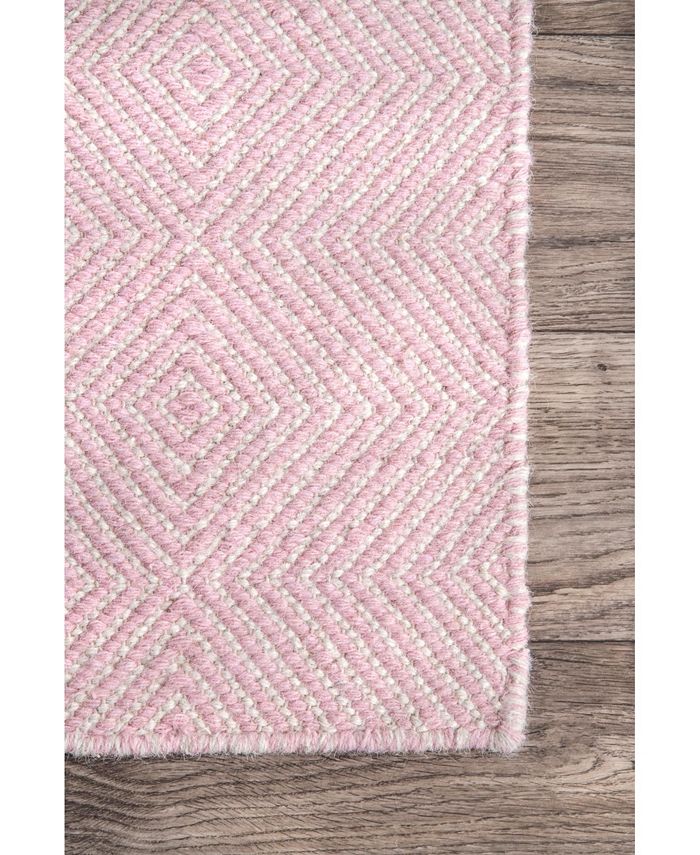 nuLoom Sofia Hand Tufted Agoja Rose 5' x 8' Area Rug Macy's
