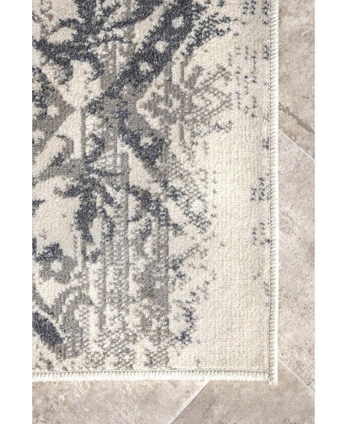nuLoom Manor Distressed Freja Beige 8' x 10' Area Rug Macy's