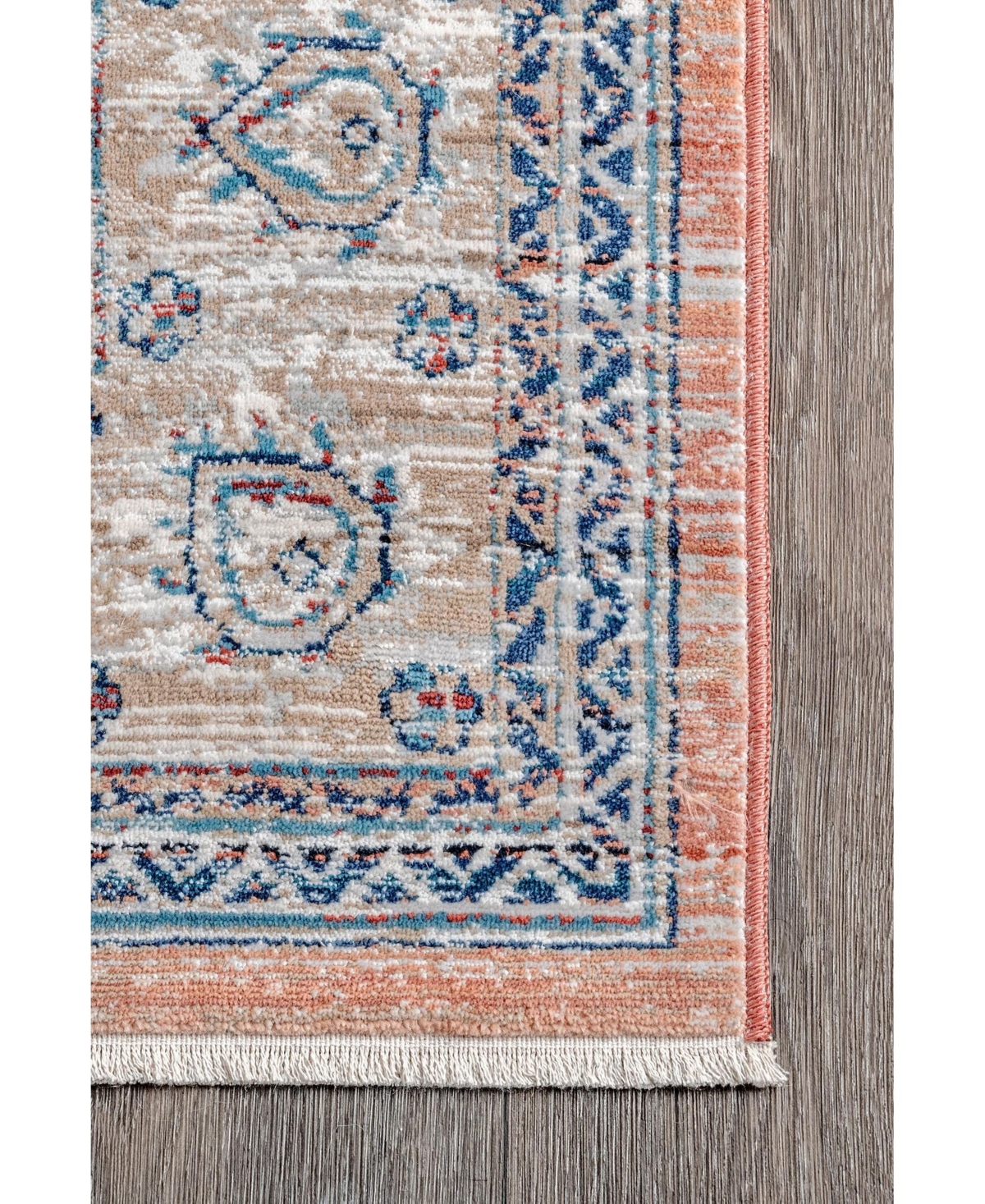 nuLoom Selina Noreen Oriental Beige 5'3" x 7'3" Area Rug