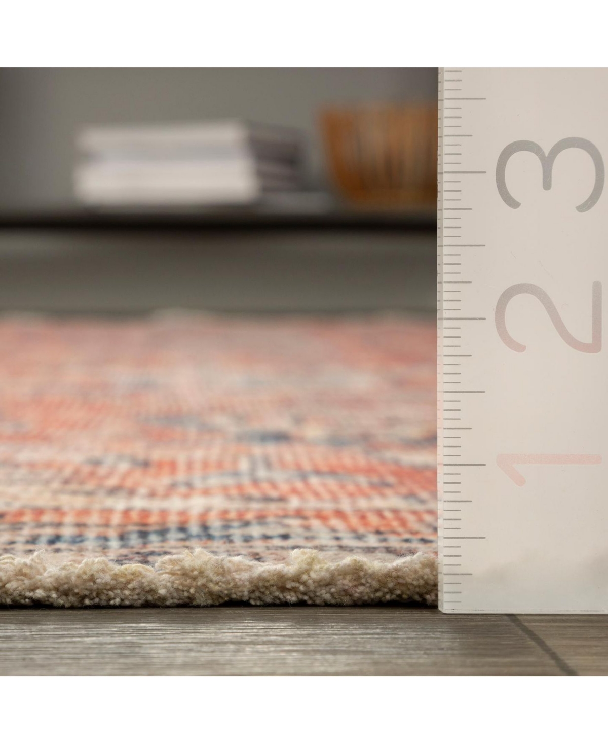 nuLoom Collina Rosalia Floral PersianArea Rug - Rust
