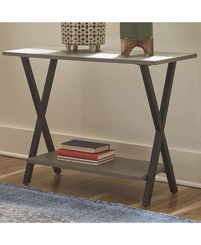 Alaterre Furniture Cornerstone CementTop UnderWindow Bookcase Macy's