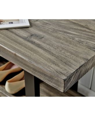 Pomona Metal and Wood Bench