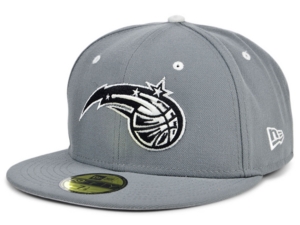 New Era Orlando Magic Storm Black White Logo 59FIFTY Cap