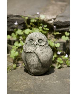 Baby Barn Owl Garden Statue