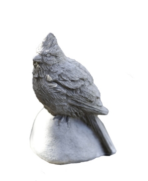 Shop Campania International Cardinal Garden Statue In Rust