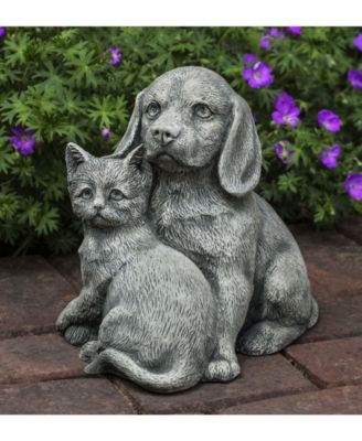 Fur Garden Statue