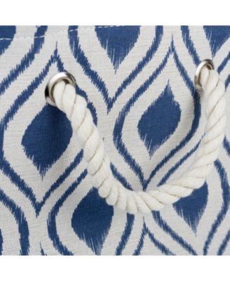 Polyester Bin Ikat French Rectangle Large