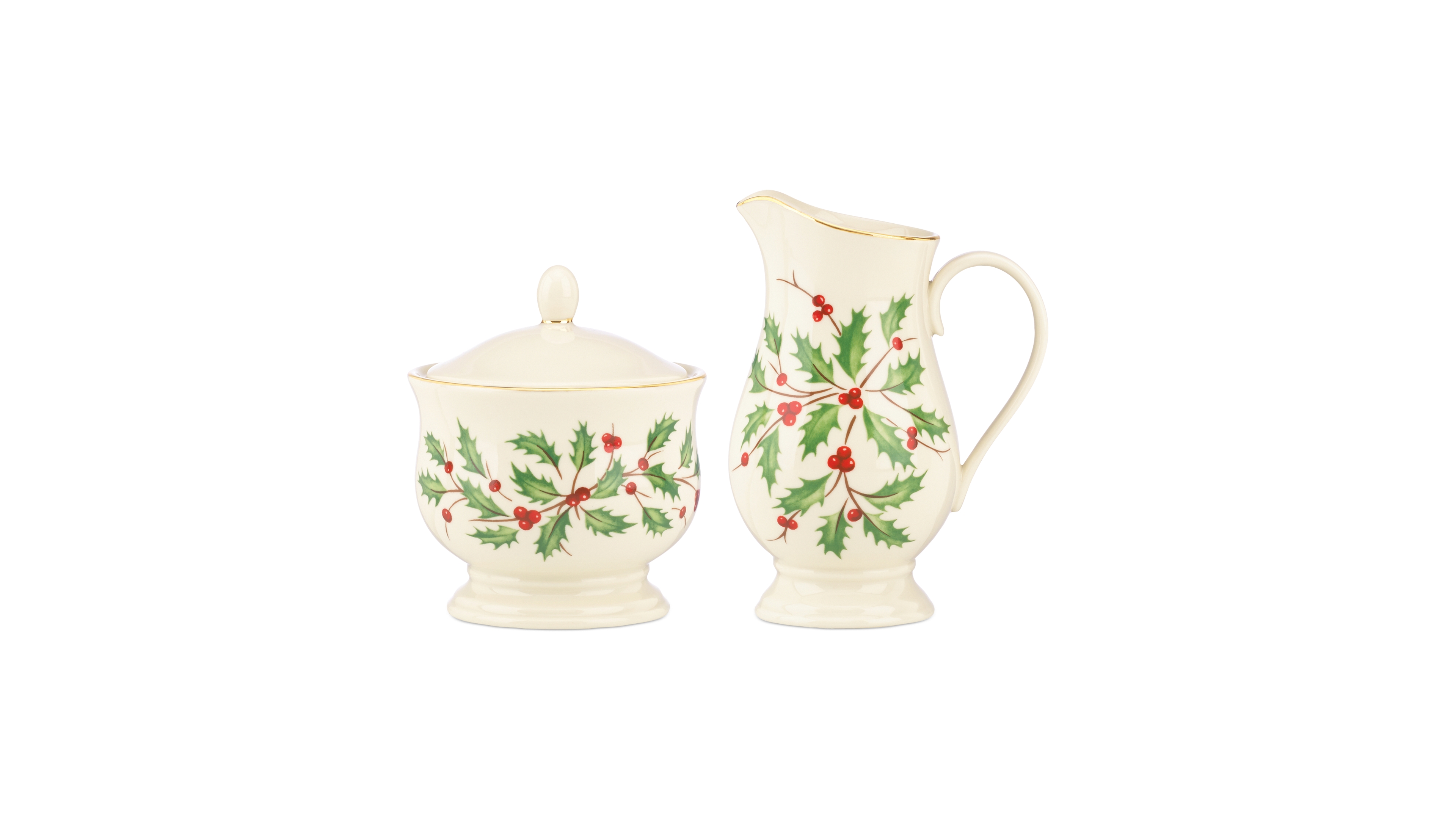 Lenox Holiday Sugar & Creamer Set