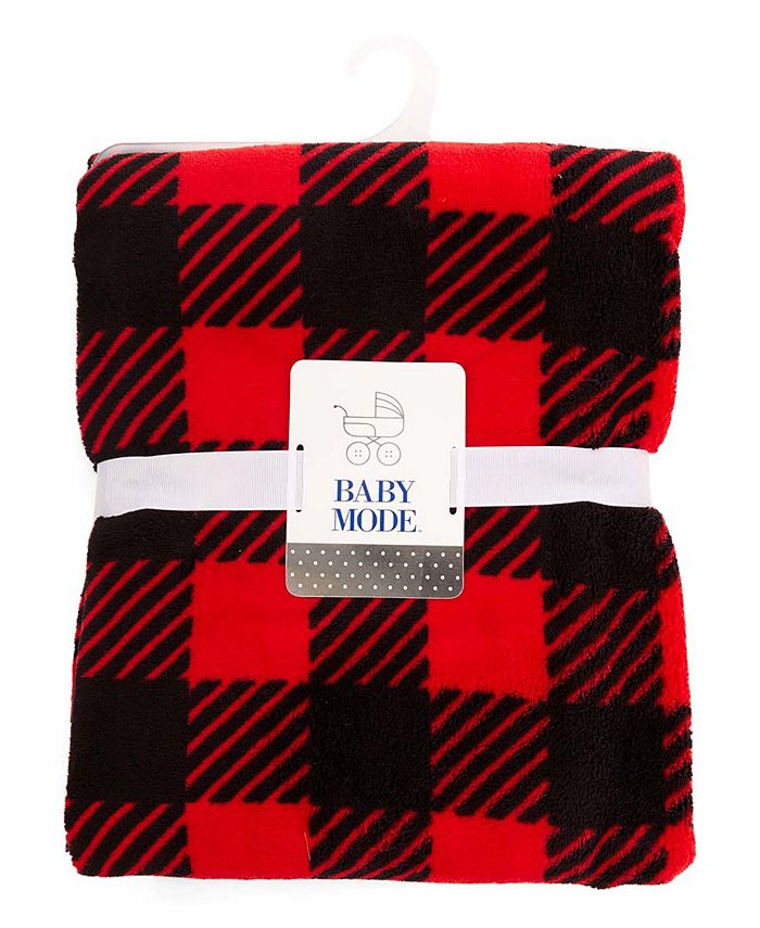 Buffalo plaid baby outlet blanket