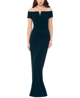 macy's black gowns