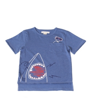Kinderkind Toddler Boys Heather Hi Low Hem Shirt