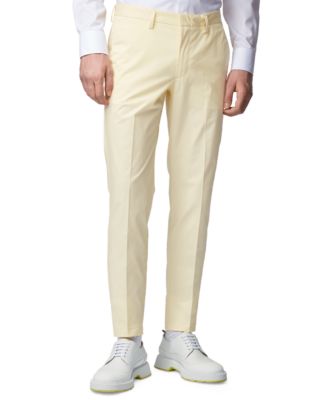 mens yellow khaki pants