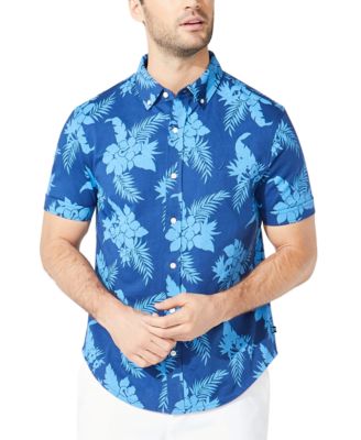 Nautica - Men's Harbor Classic-Fit Tropical-Print Shirt